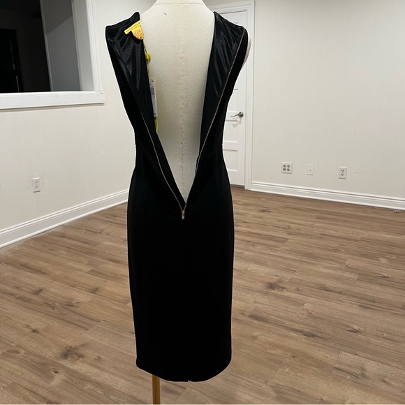 CATHERINE MALANDRINO Milan Black Dress Size 2 - Picture 5 of 13